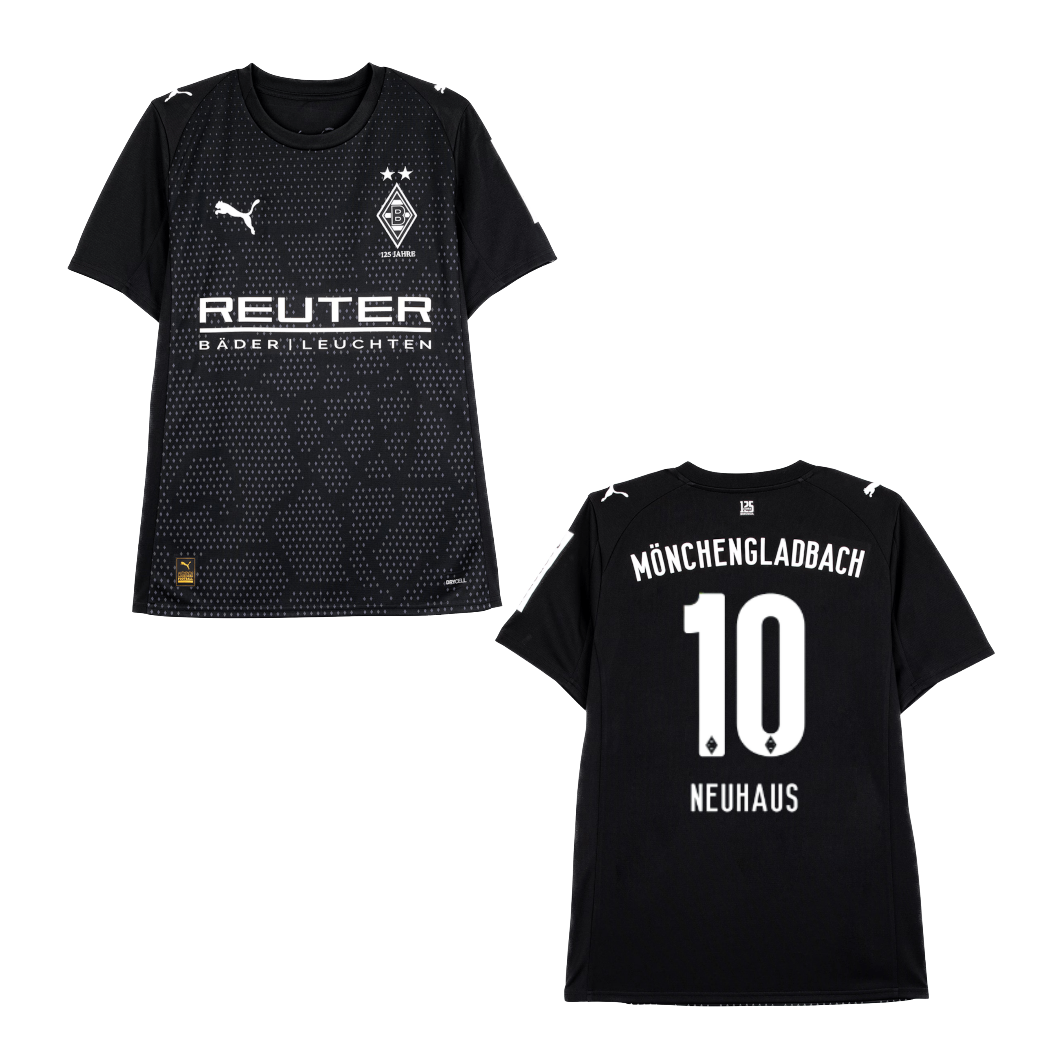 BMG BORUSSIA MÖNCHENGLADBACH Trikot 3rd Herren 25 / 26 - NEUHAUS 10
