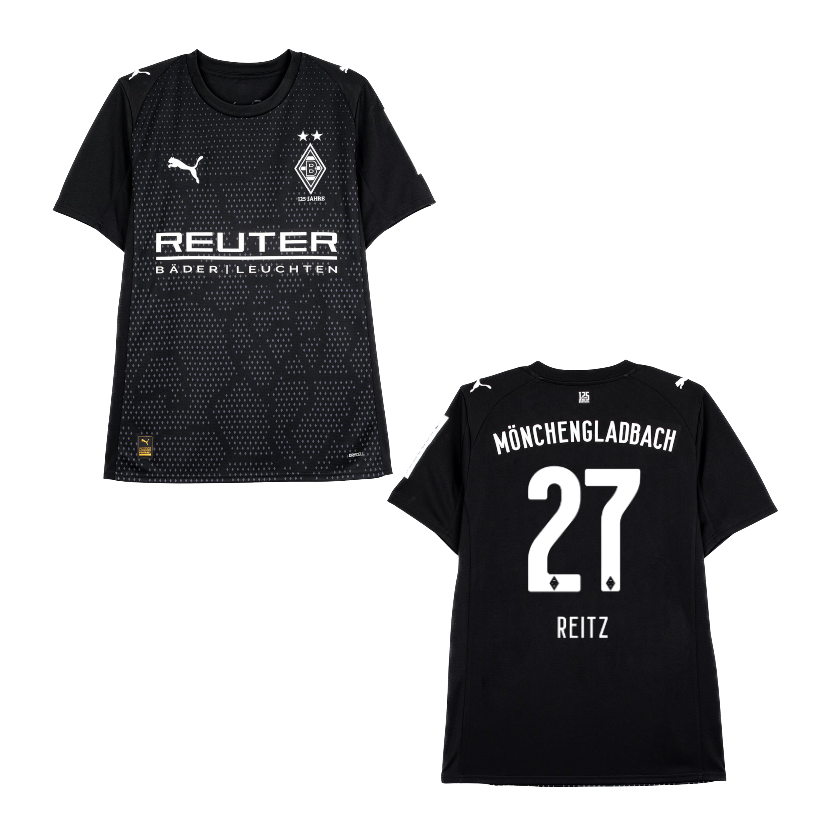 BMG BORUSSIA MÖNCHENGLADBACH Trikot 3rd Herren 25 / 26 - REITZ 27