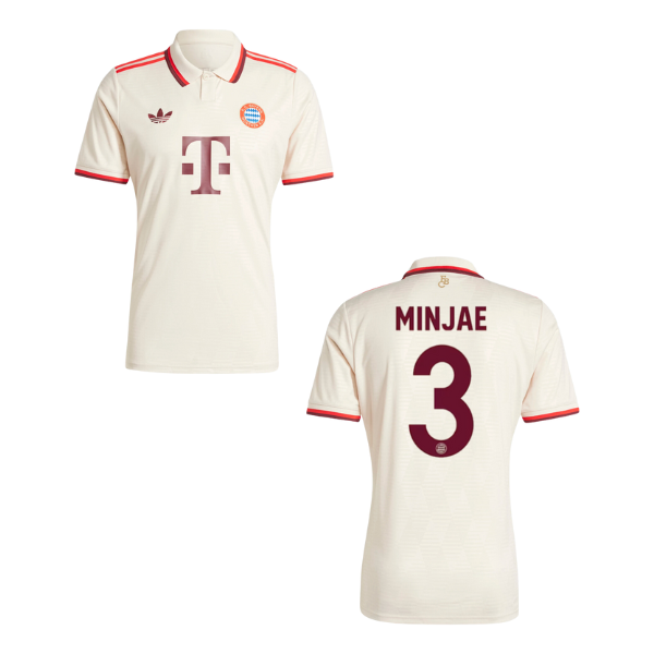 FCB FC BAYERN MÜNCHEN Trikot 3rd Kinder 24 / 25 - MINJAE 3