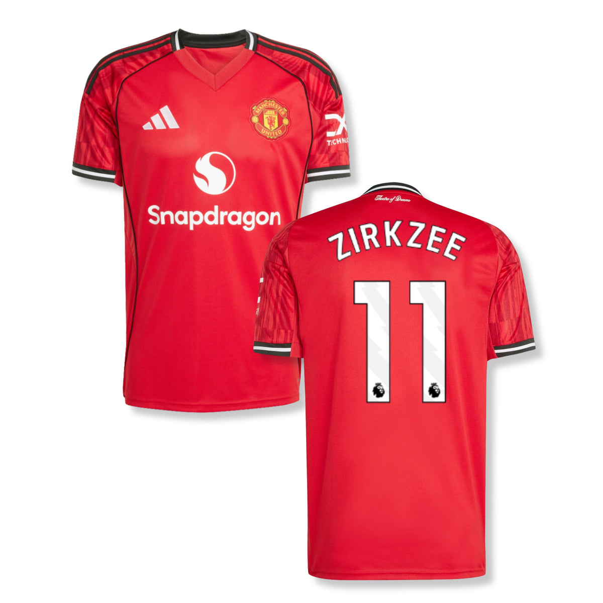 MUFC MANCHESTER UNITED Trikot Home Herren 25 / 26 - ZIRKZEE 11