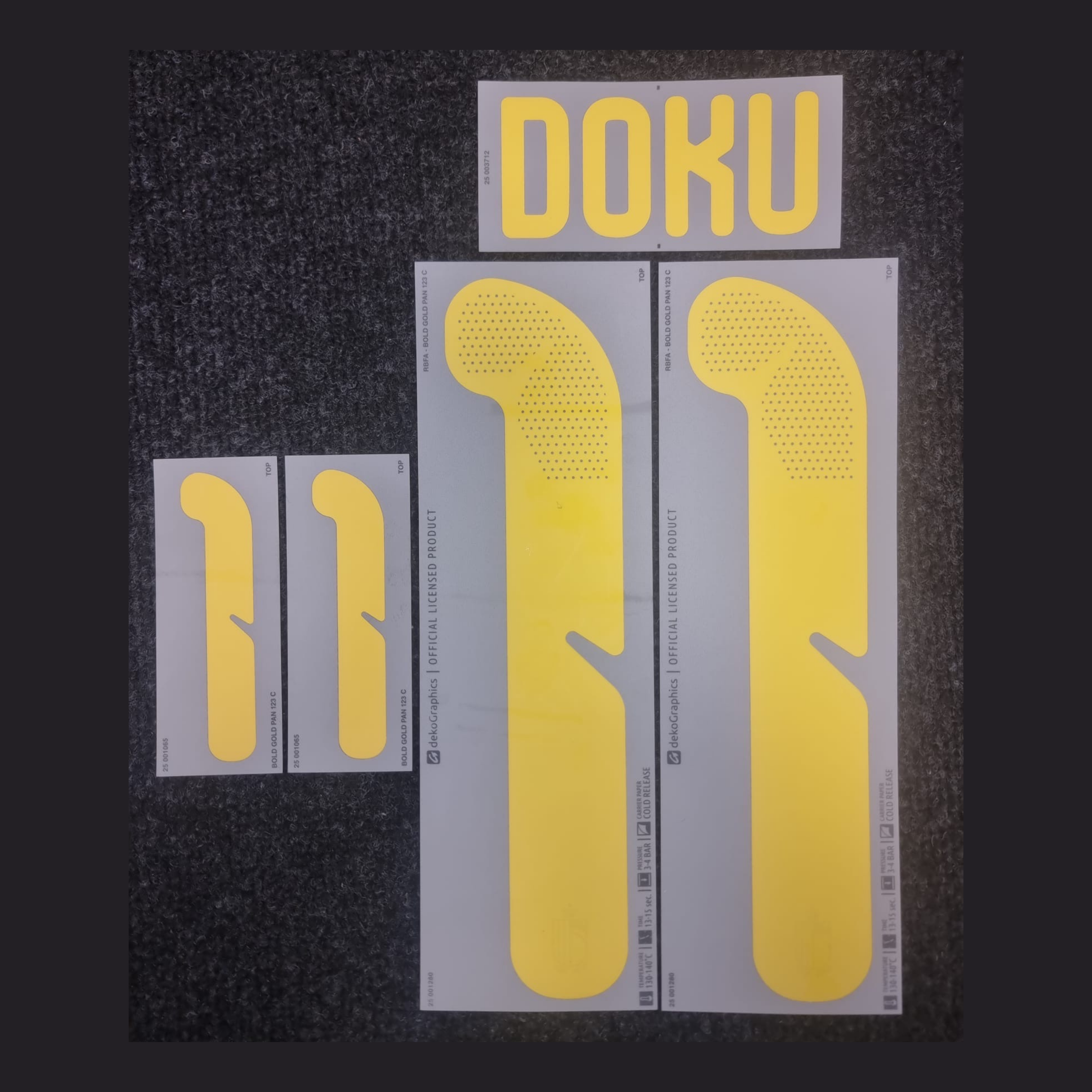 Original Trikot - Flock RBFA Belgien Home 25 / 26 - #11 DOKU