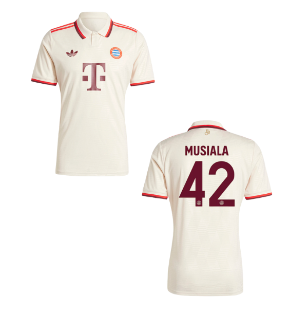 FCB FC BAYERN MÜNCHEN Trikot 3rd Kinder 24 / 25 - MUSIALA 42