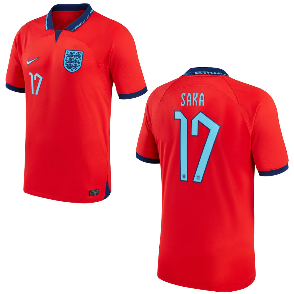 nike ENGLAND Trikot Away Herren WM 2022 - SAKA 17