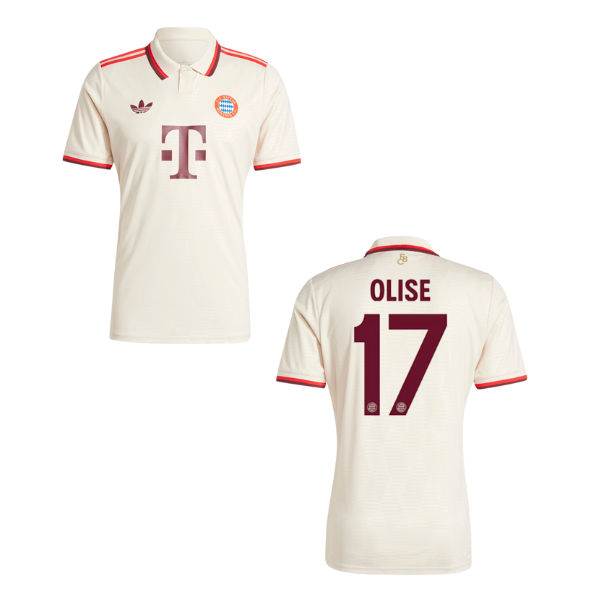 FCB FC BAYERN MÜNCHEN Trikot 3rd Kinder 24 / 25 - OLISE 17