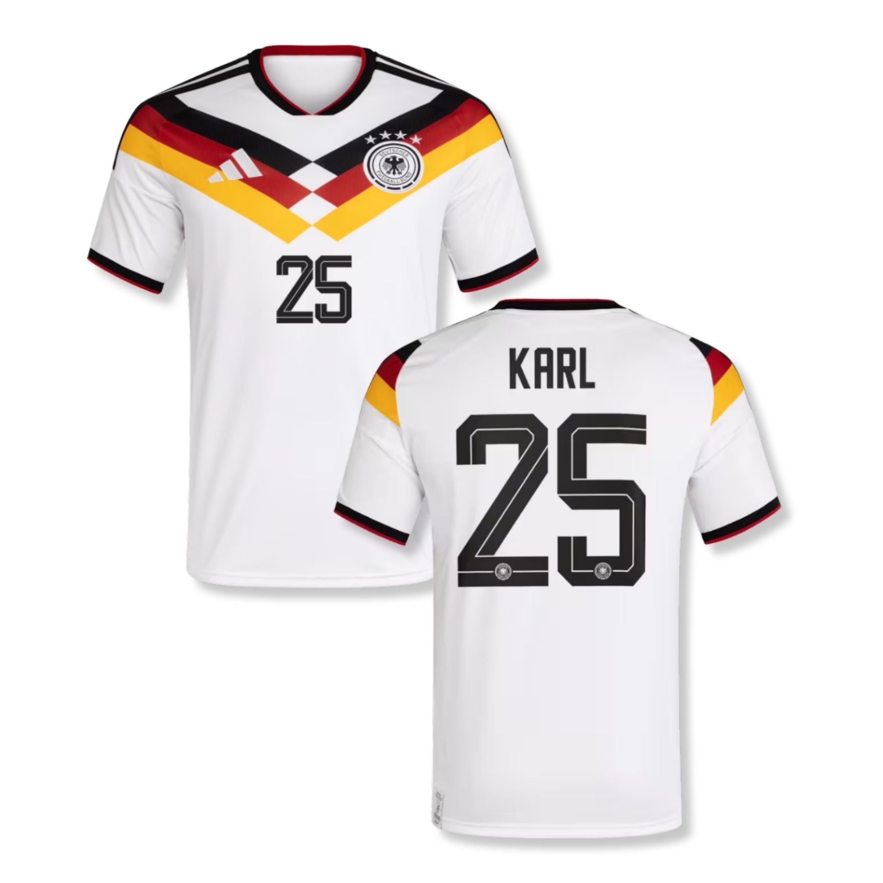 DFB DEUTSCHLAND Trikot Home Herren WM 2026 - KARL 25