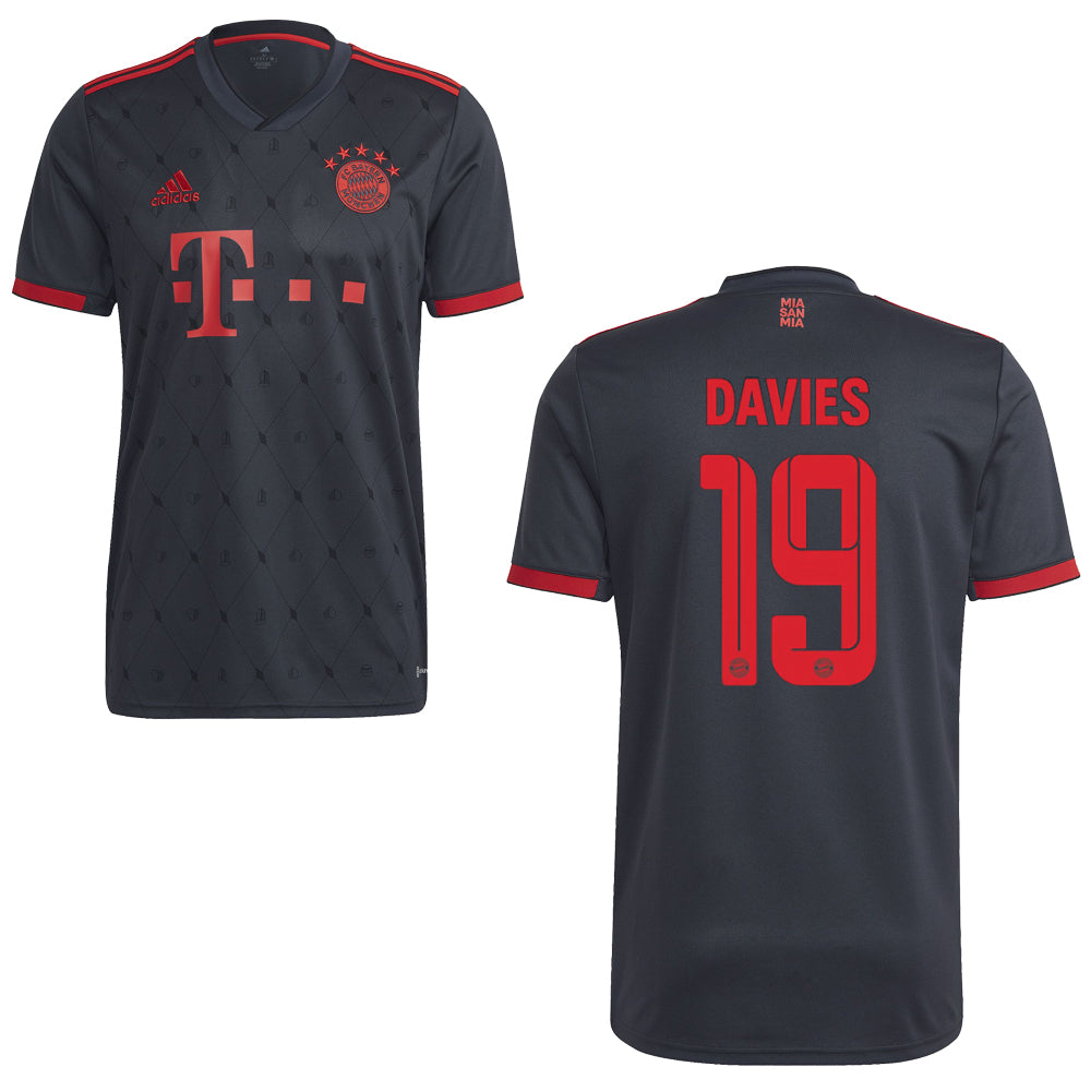 FC BAYERN MÜNCHEN Trikot 3rd Herren 22 / 23 - DAVIES 19