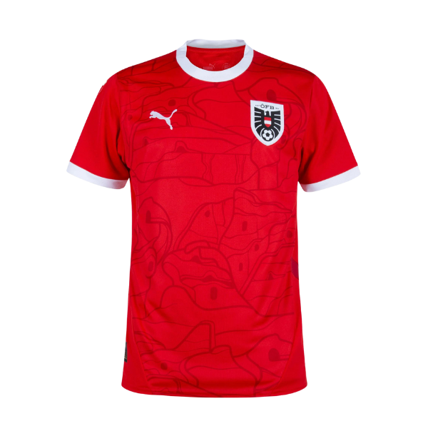 puma ÖFB ÖSTERREICH Trikot Home Kinder EURO 2024