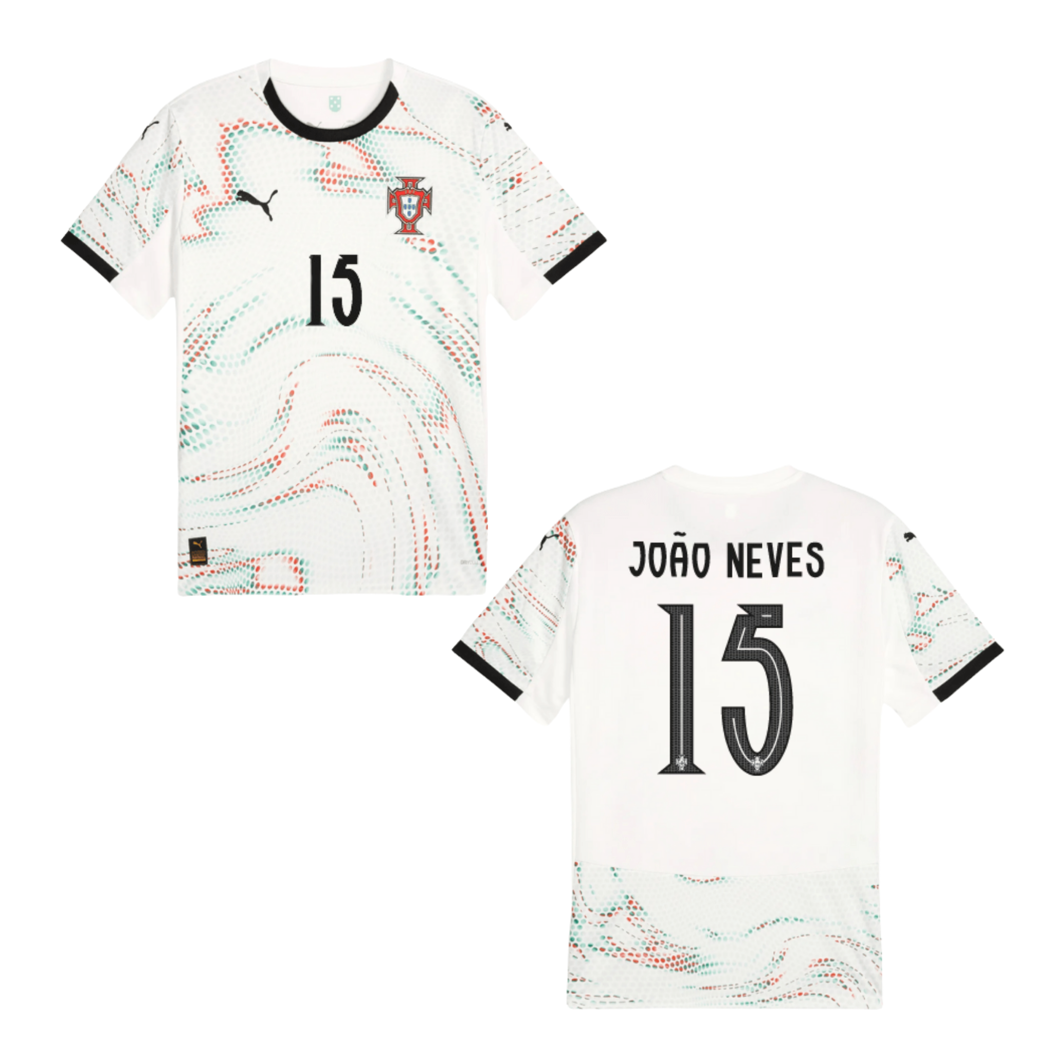 FPF PORTUGAL Trikot Away Herren 2025 - JOÃO NEVES 15