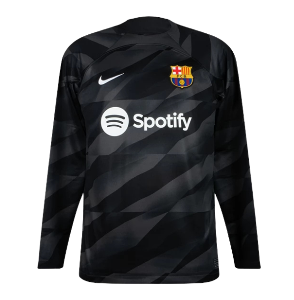 FC BARCELONA Trikot Torwart Kinder schwarz 23 / 24