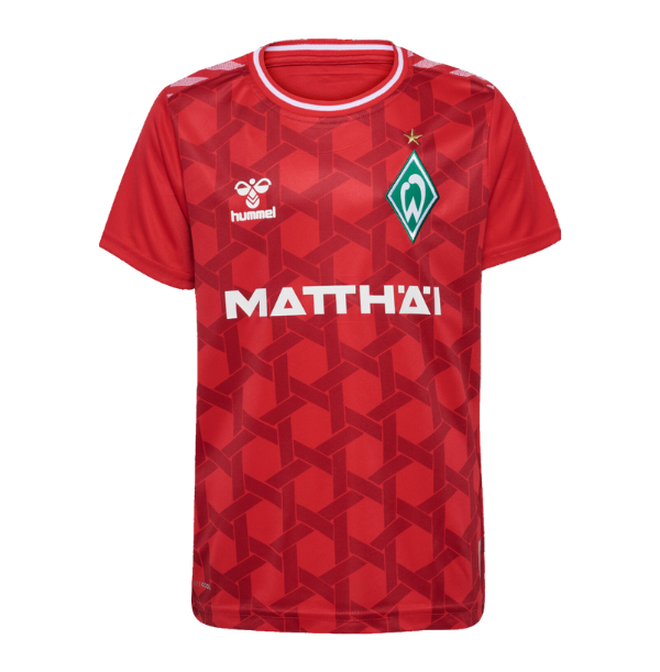 SV WERDER BREMEN Trikot Torwart Kinder rot 23 / 24