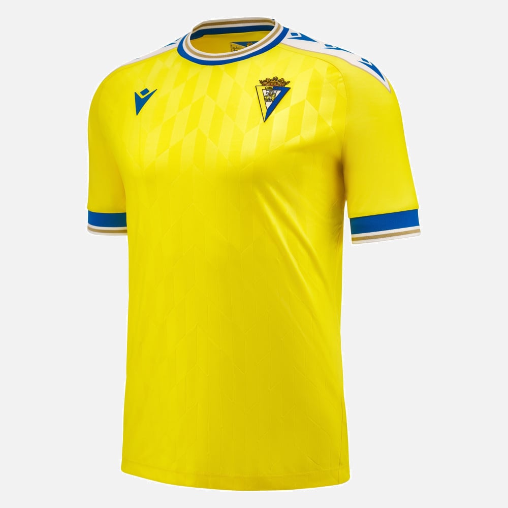 macron CF CÁDIZ Trikot Home Herren 23 / 24