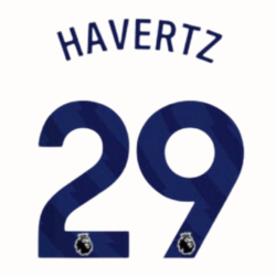 Original 24 / 25 Premier League Trikot-Flock 25cm - HAVERTZ 29