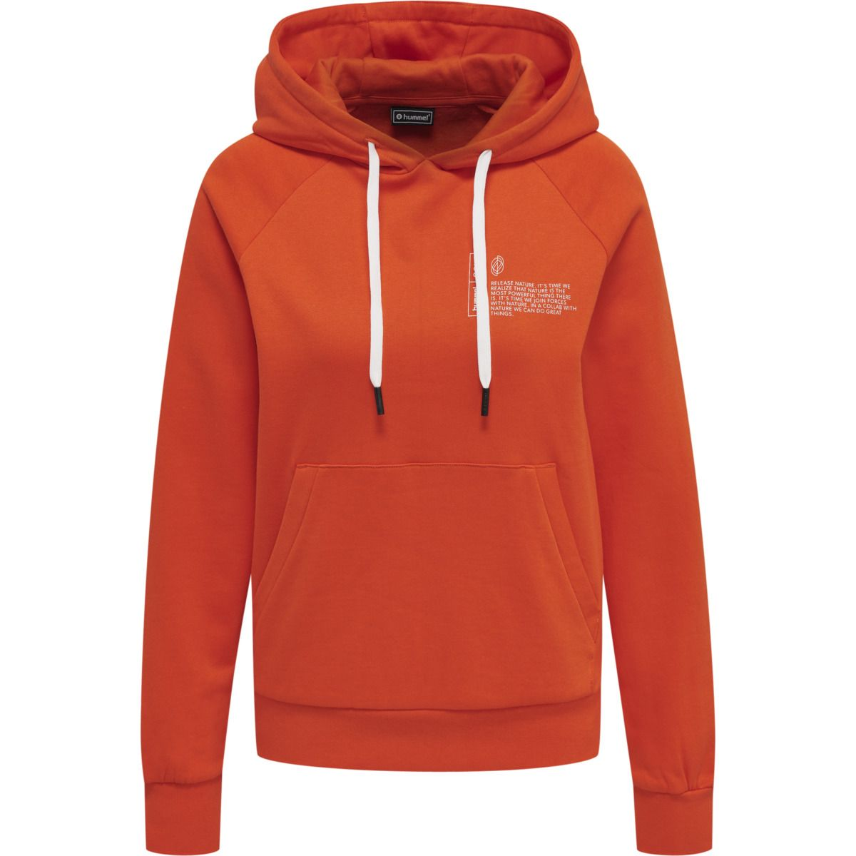 hummel hmlGG12 SWEAT HOODIE - Kapuzenpulli Frauen rot