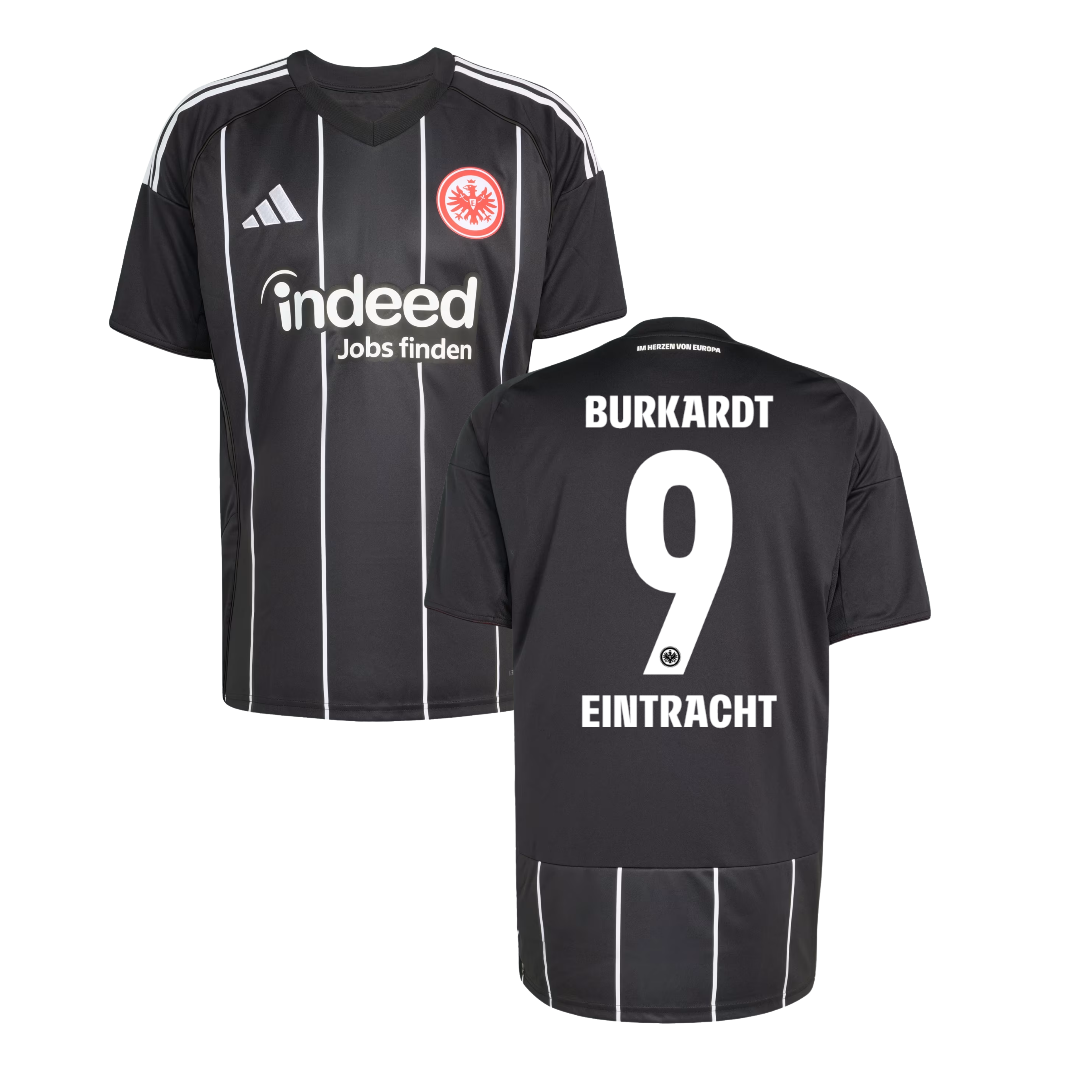 SGE EINTRACHT FRANKFURT Trikot 4th Herren 25 / 26 - BURKARDT 9