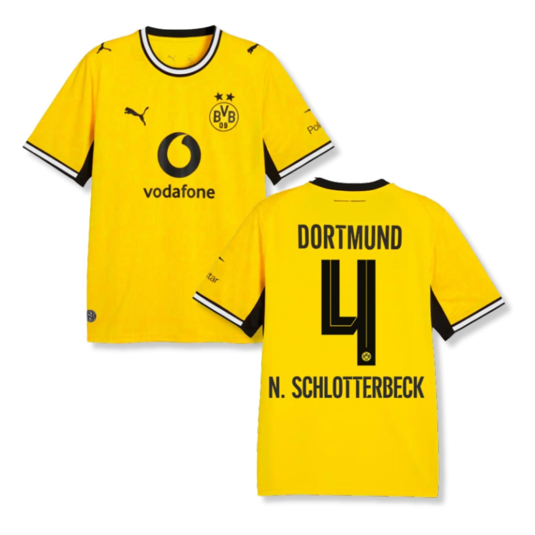 BVB BORUSSIA DORTMUND Trikot Home Herren 26 / 27 - N. SCHLOTTERBECK 4
