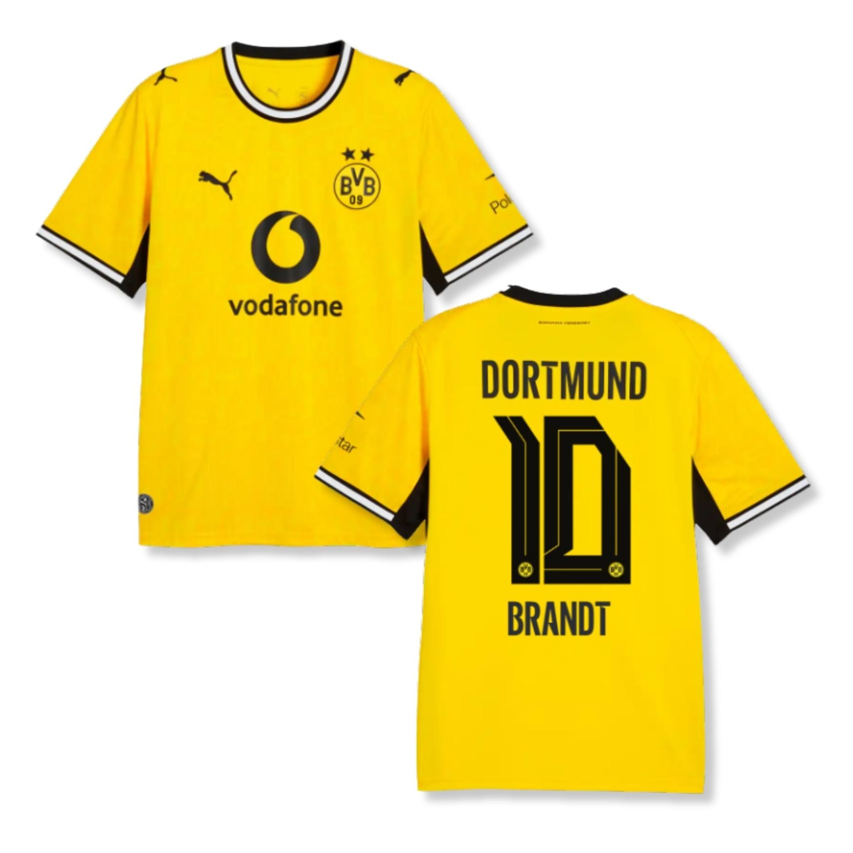 BVB BORUSSIA DORTMUND Trikot Home Herren 26 / 27 - BRANDT 10