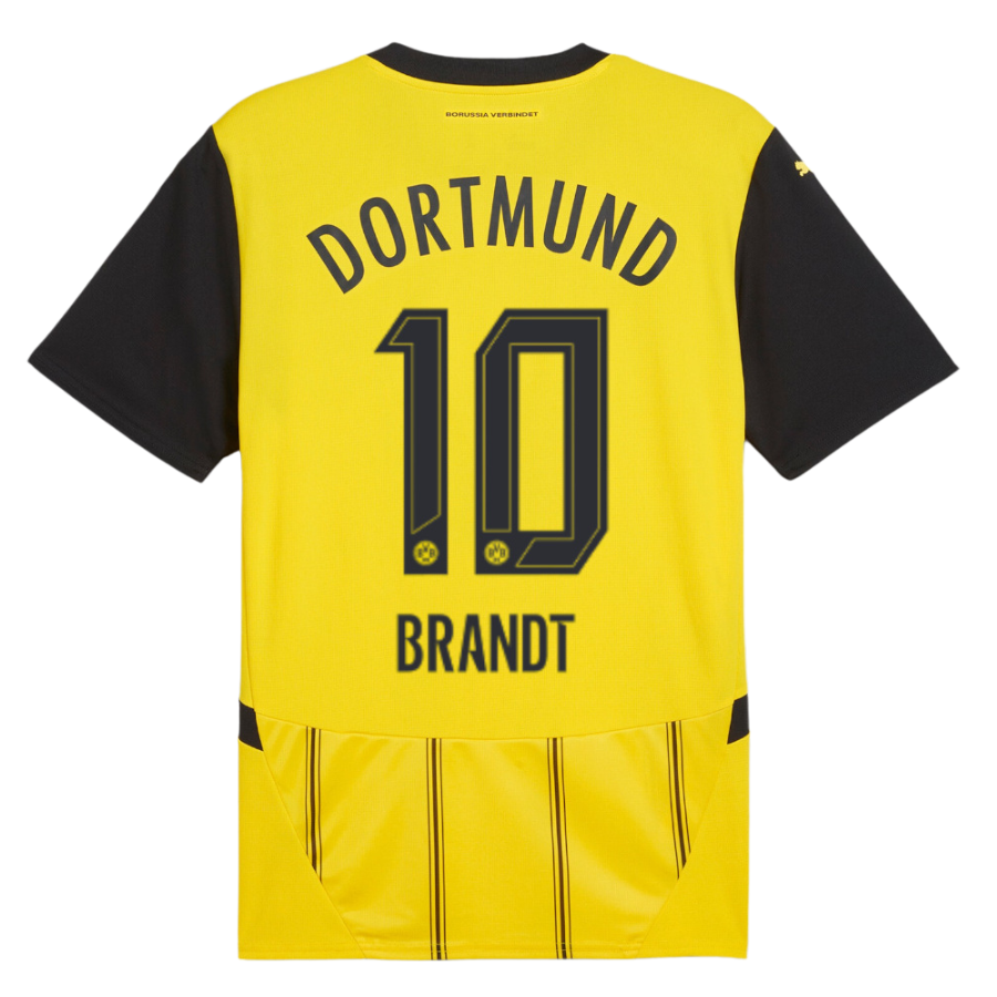 BVB BORUSSIA DORTMUND Trikot Home Herren 24 / 25 - BRANDT 10