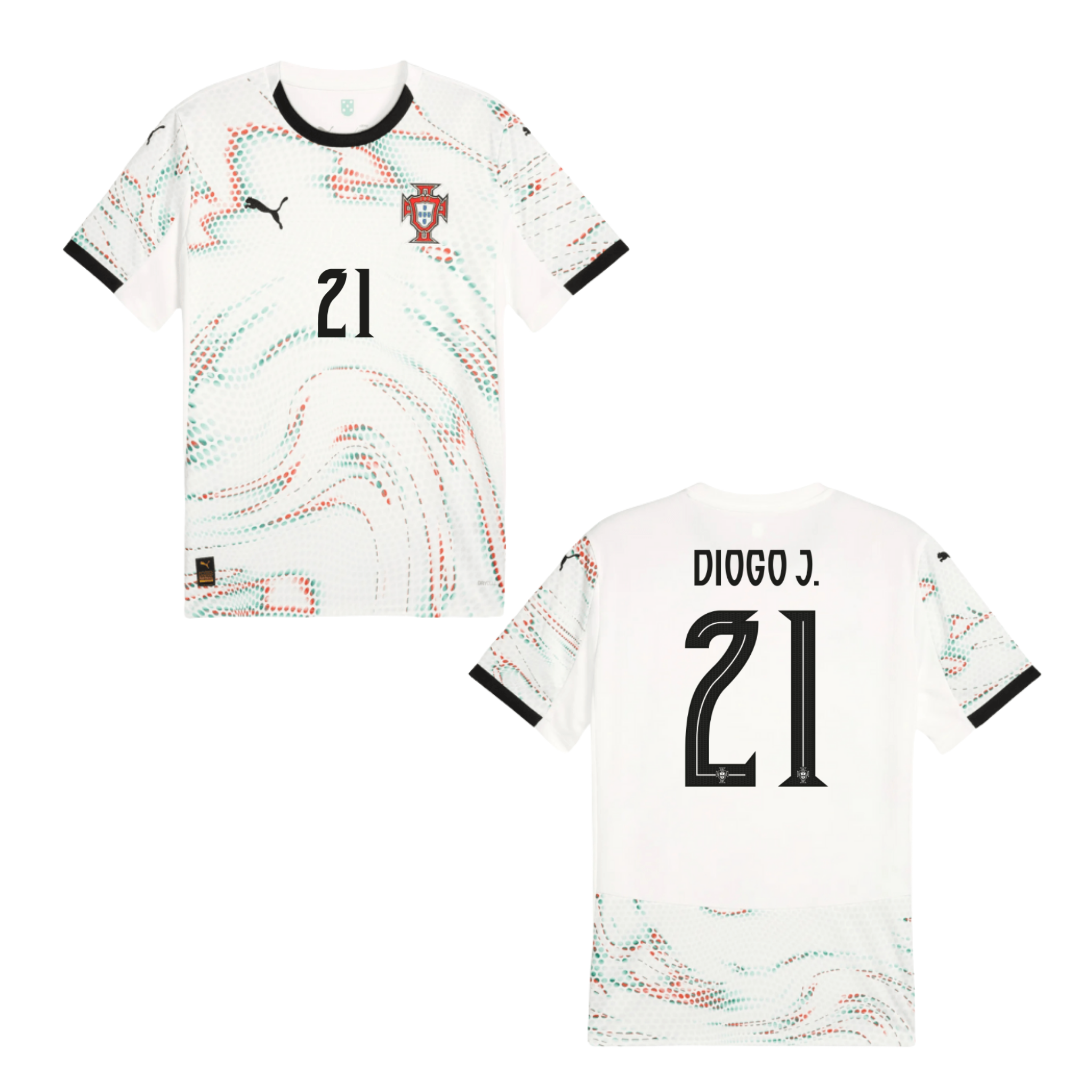 FPF PORTUGAL Trikot Away Herren 2025 - DIOGO J. 21