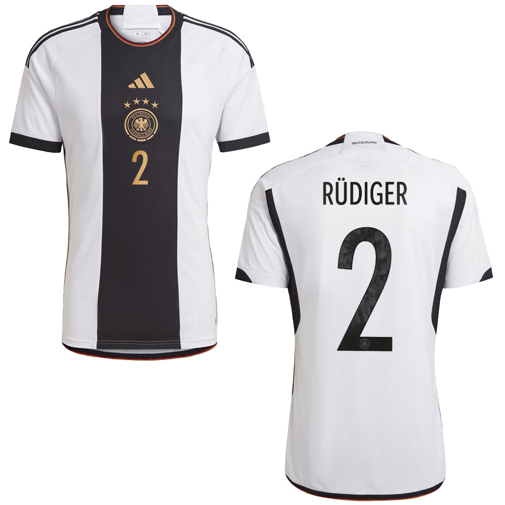 DFB DEUTSCHLAND Trikot Home Herren WM 2022 - RÜDIGER  2