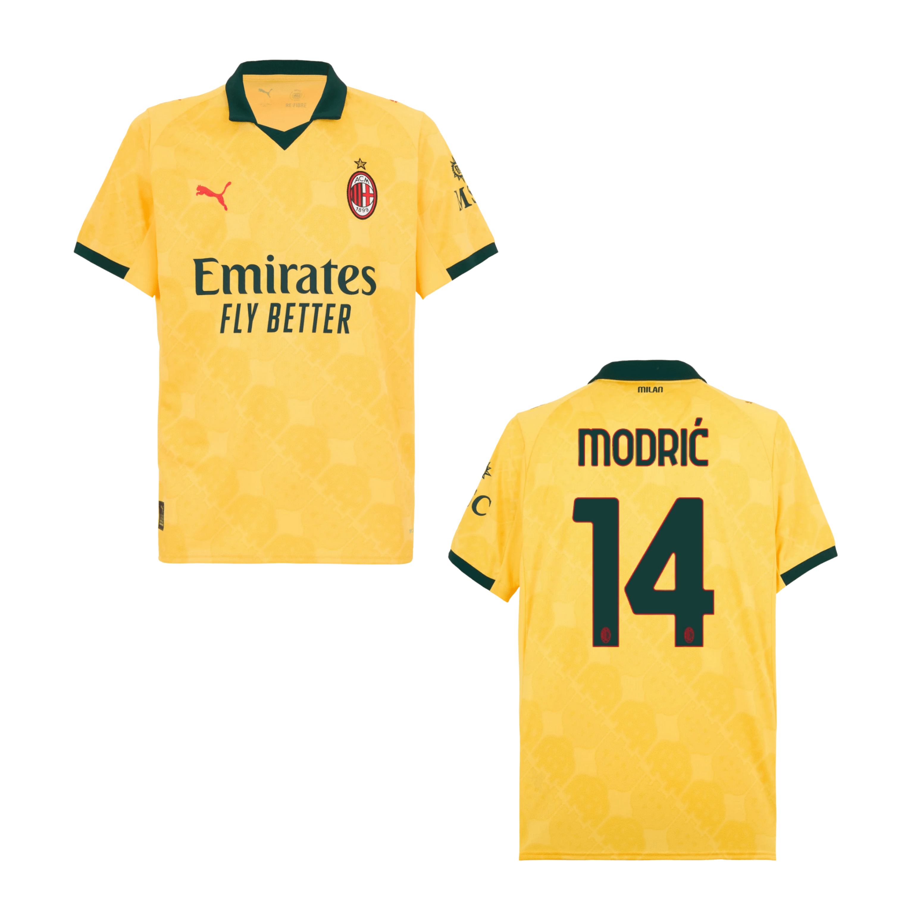 ACM AC MAILAND Trikot 3rd Herren 25 / 26 - MODRIĆ 14
