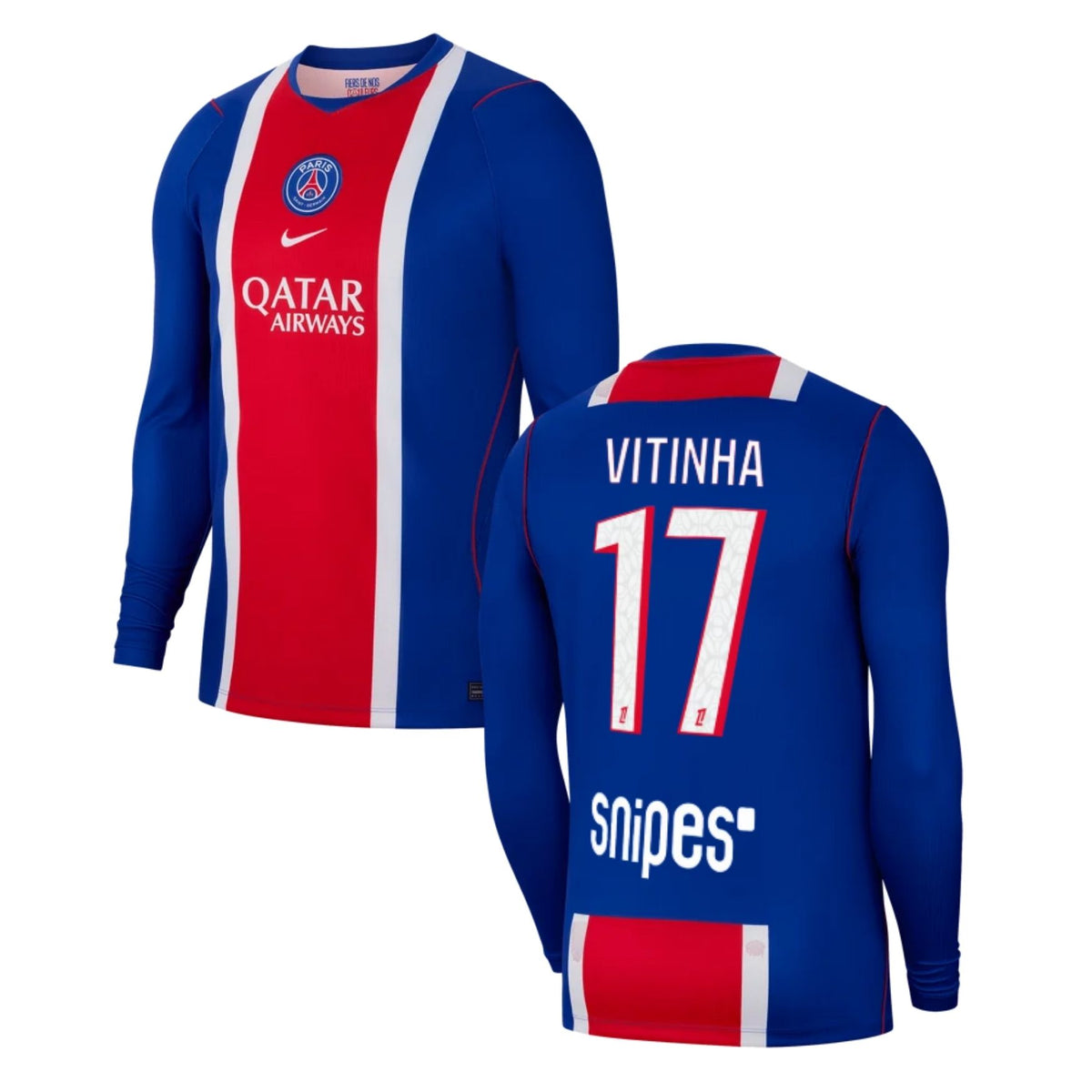 Camiseta PSG PARIS SAINT-GERMAIN local manga larga 26 / 27 - VITINHA 17