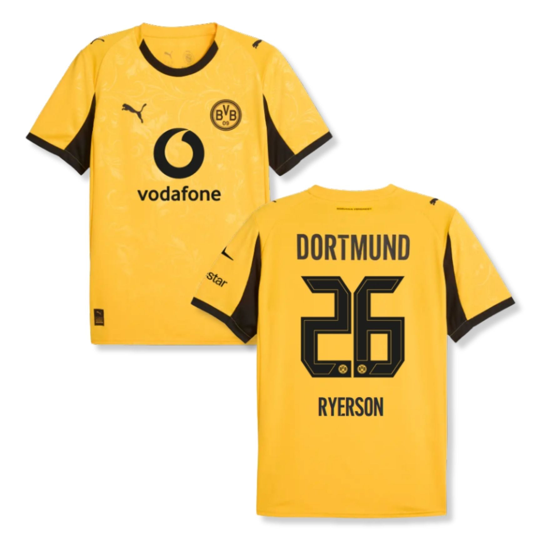 BVB BORUSSIA DORTMUND AUTHENTIC Trikot Cup Herren 25 / 26 - RYERSON 26