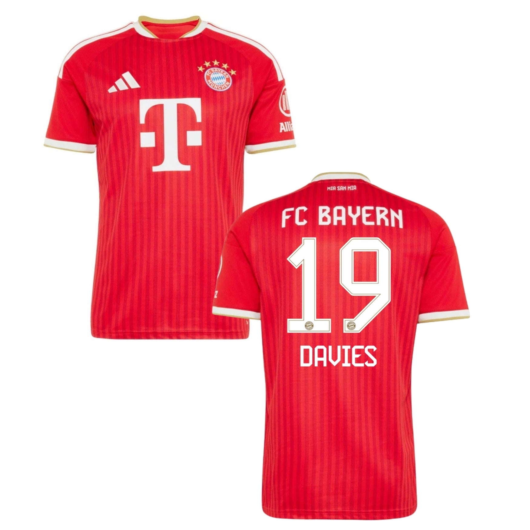 FCB FC BAYERN MÜNCHEN Trikot Herren 26 / 27 - DAVIES 19