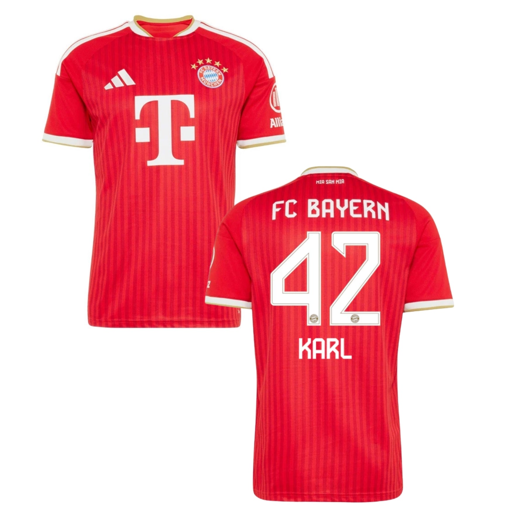 FCB FC BAYERN MÜNCHEN Trikot Herren 26 / 27 - KARL 42