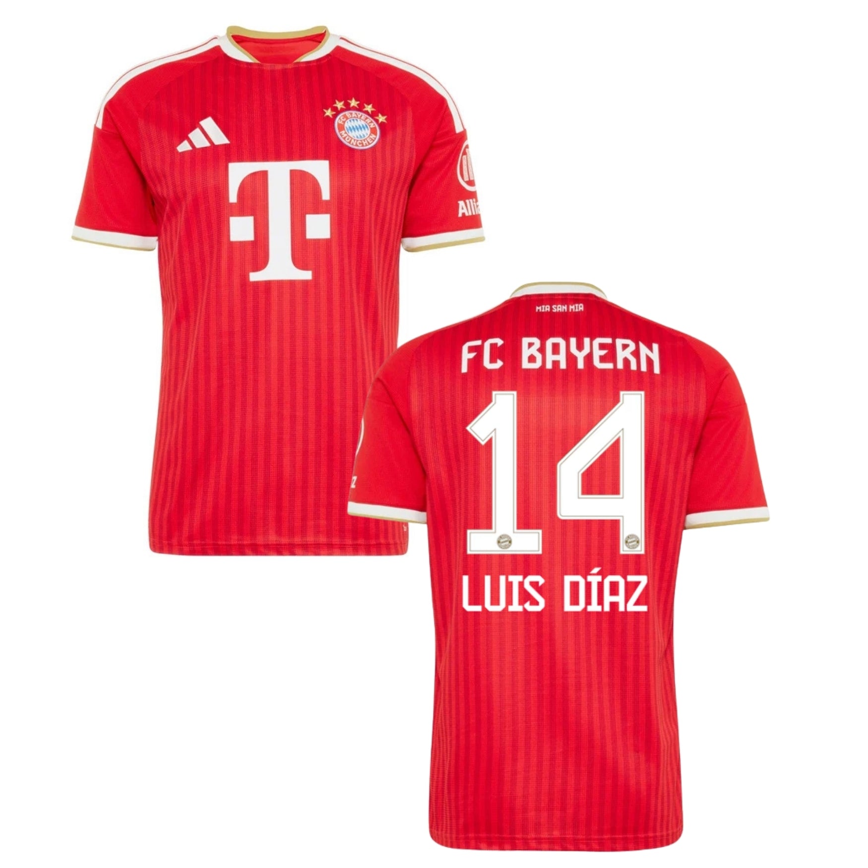 FCB FC BAYERN MÜNCHEN Trikot Herren 26 / 27 - LUIS DÍAZ 14