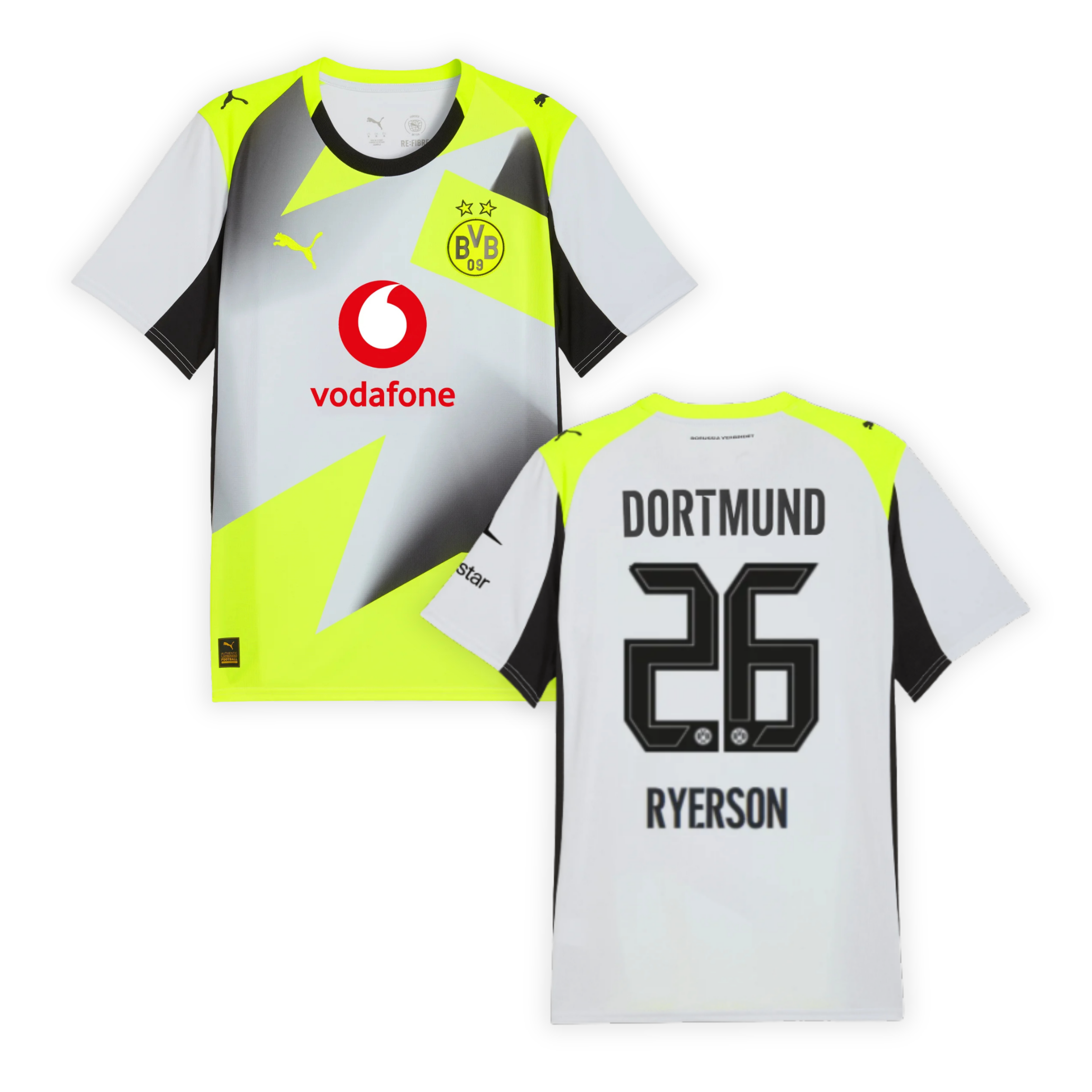BVB BORUSSIA DORTMUND Trikot Away Herren 25 / 26 - RYERSON 26