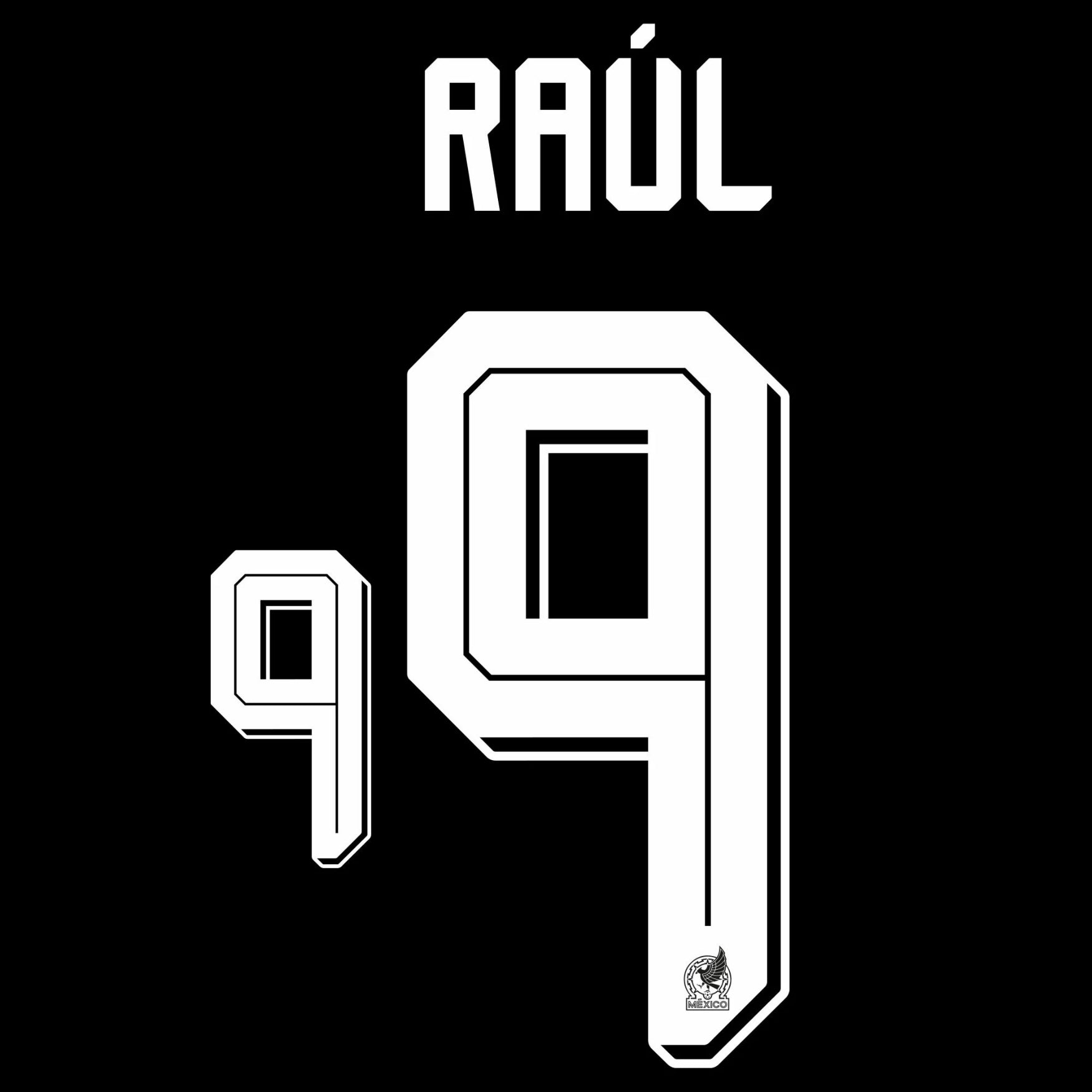 Original Trikot - Flock FMF MEXIKO 3rd WM 2026 - #9 RAÚL