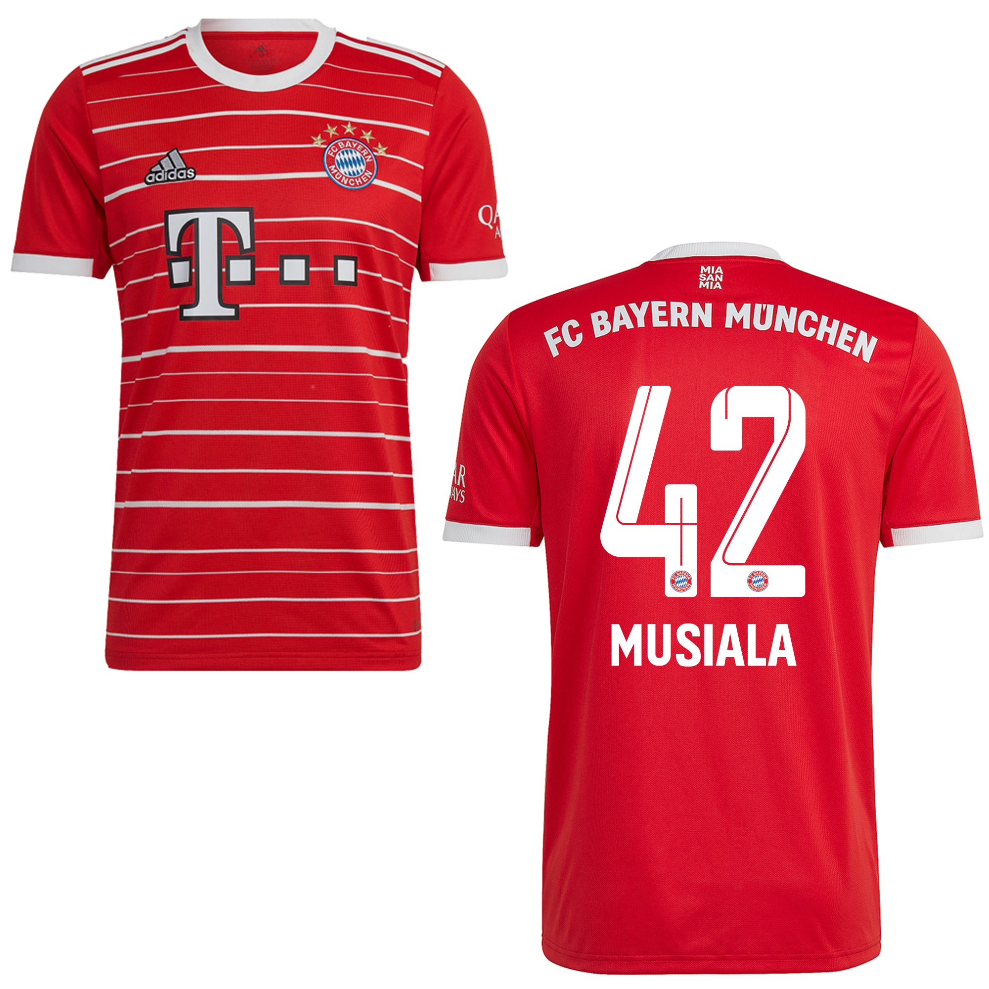 FC BAYERN MÜNCHEN Trikot Home Kinder 22 / 23 - MUSIALA 42