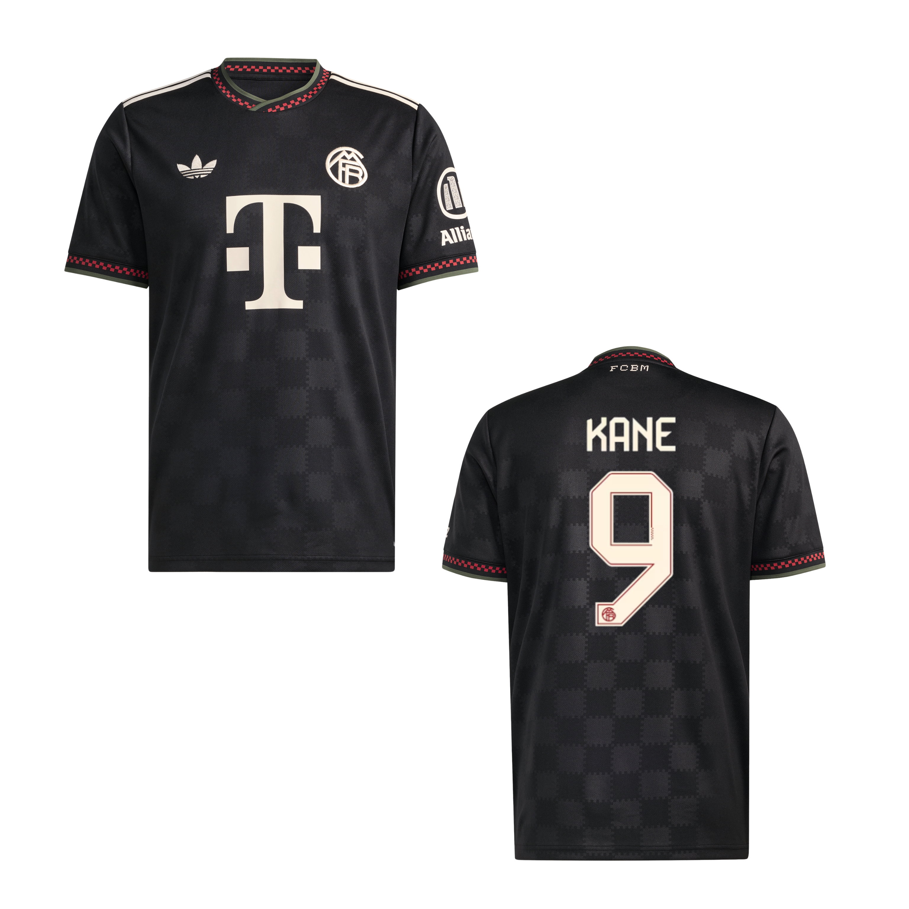 FCB FC BAYERN MÜNCHEN Trikot 3rd Kinder 25 / 26 - KANE 9