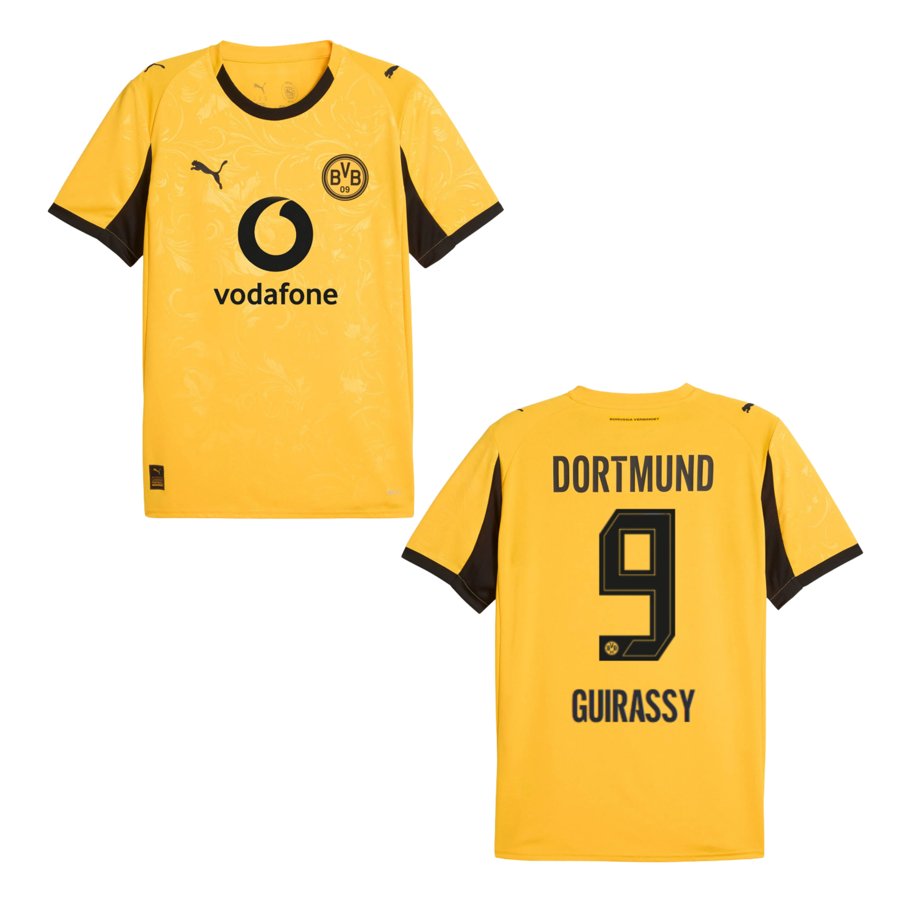 BVB BORUSSIA DORTMUND Trikot Cup Herren 25 / 26 - GUIRASSY 9