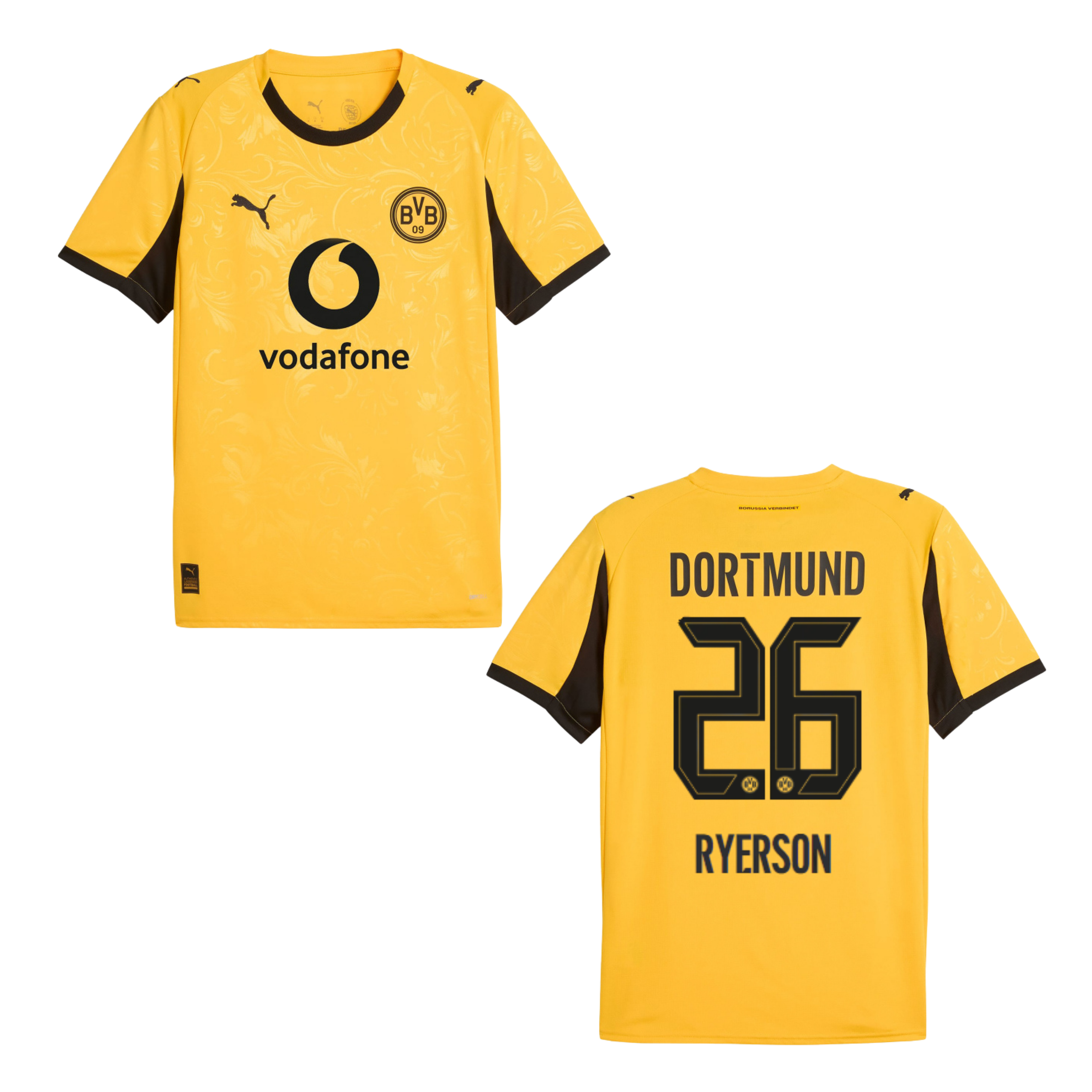 BVB BORUSSIA DORTMUND Trikot Cup Kinder 25 / 26 - RYERSON 26