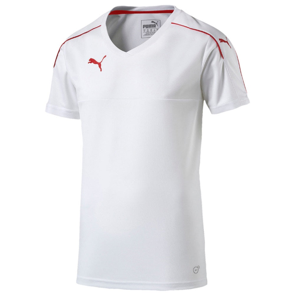 puma ACCURACY SS Trikot Herren weiß-rot