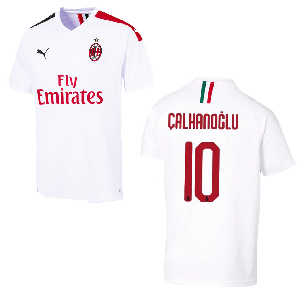 puma AC MAILAND Trikot Away Herren 2019 / 20 - CALHANOGLU 10