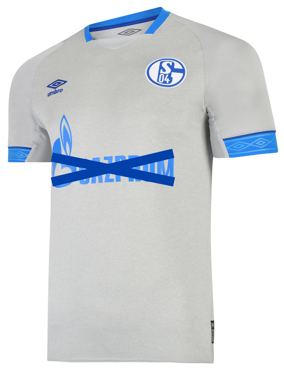 umbro FC SCHALKE 04 Trikot Away Kinder 18 / 19 - GASPROM  X