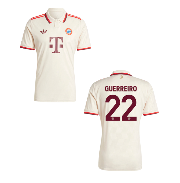 FCB FC BAYERN MÜNCHEN Trikot 3rd Kinder 24 / 25 - GUERREIRO 22