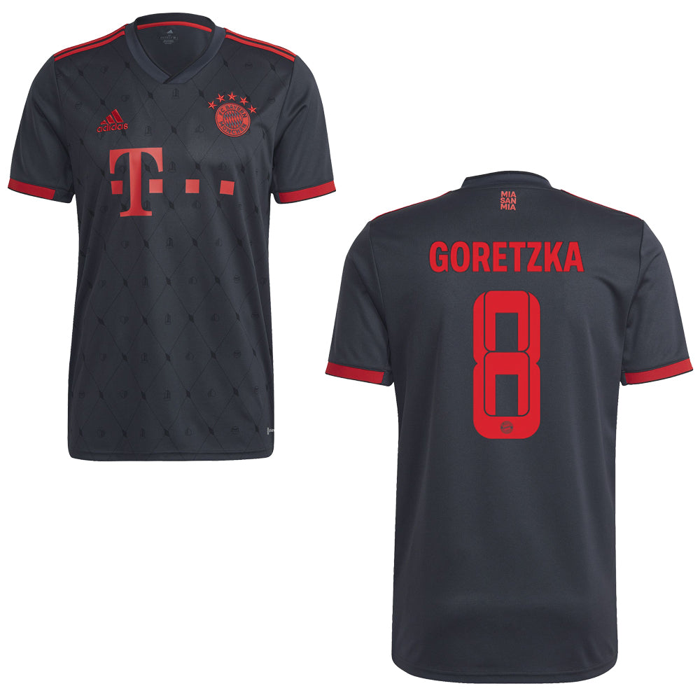 FC BAYERN MÜNCHEN Trikot 3rd Herren 22 / 23 - GORETZKA 8