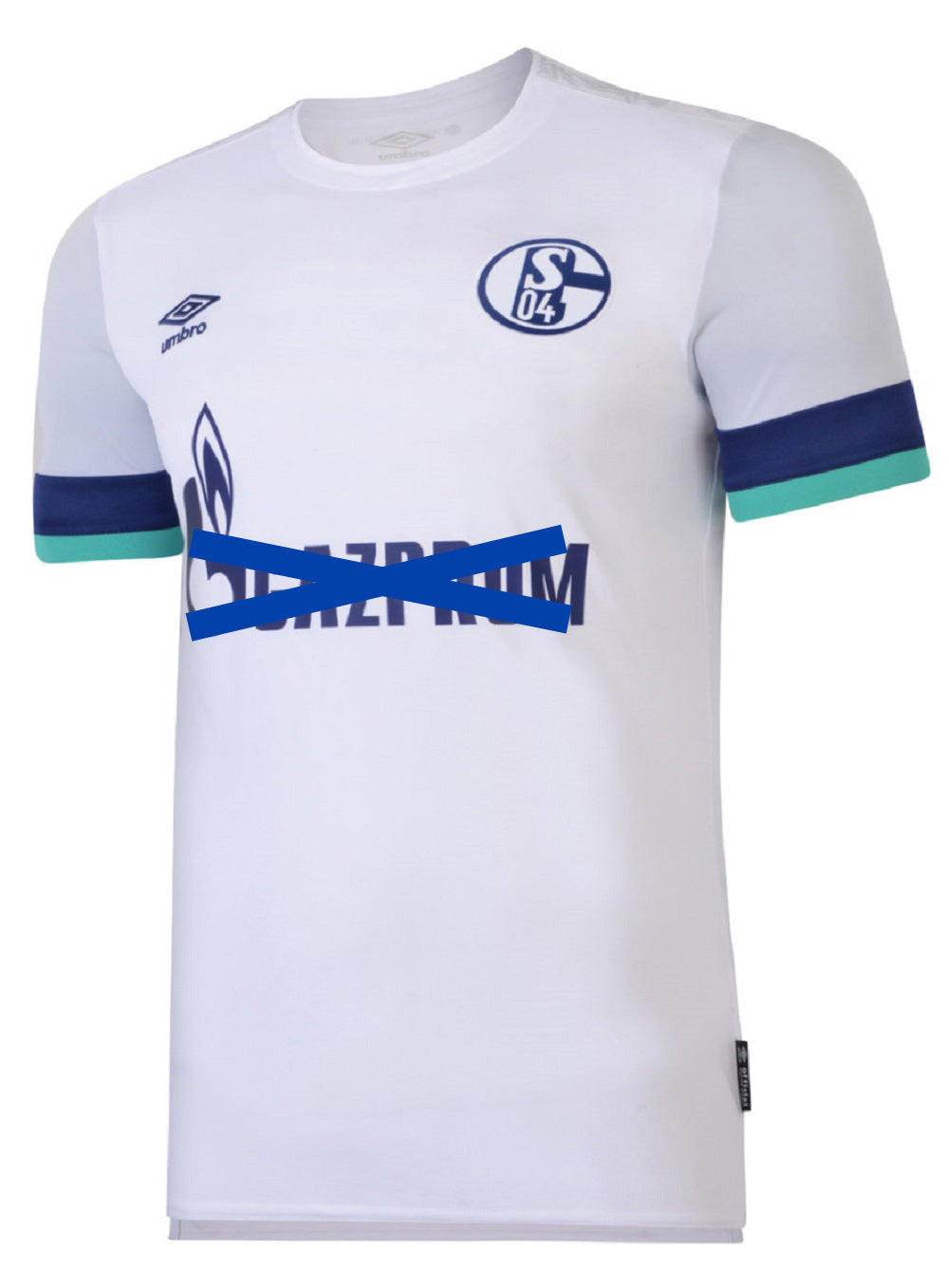 umbro FC SCHALKE 04 Trikot Away Kinder 19 / 20 - GASPROM  X