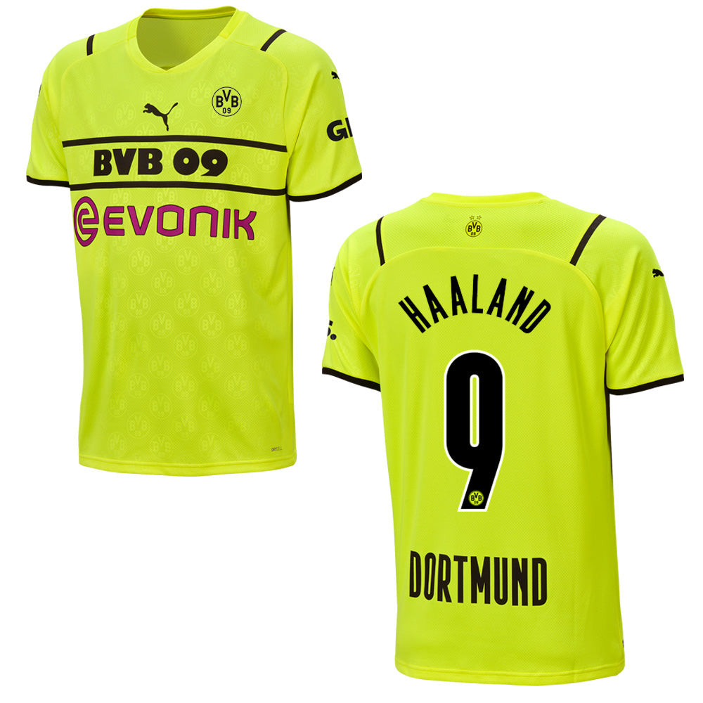 puma BVB BORUSSIA DORTMUND Trikot Cup Herren 21 / 22 - HAALAND 9