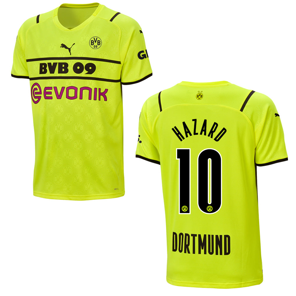 puma BVB BORUSSIA DORTMUND Trikot Cup Kinder 21 / 22 - HAZARD 10