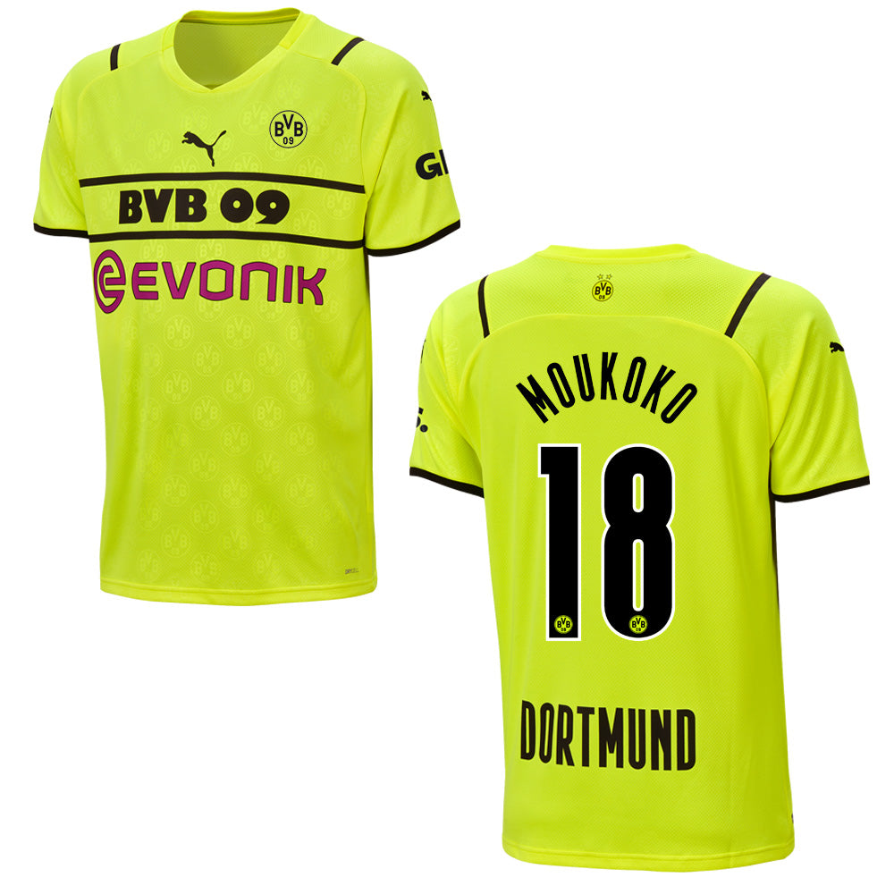 puma BVB BORUSSIA DORTMUND Trikot Cup Herren 21 / 22 - MOUKOKO 18