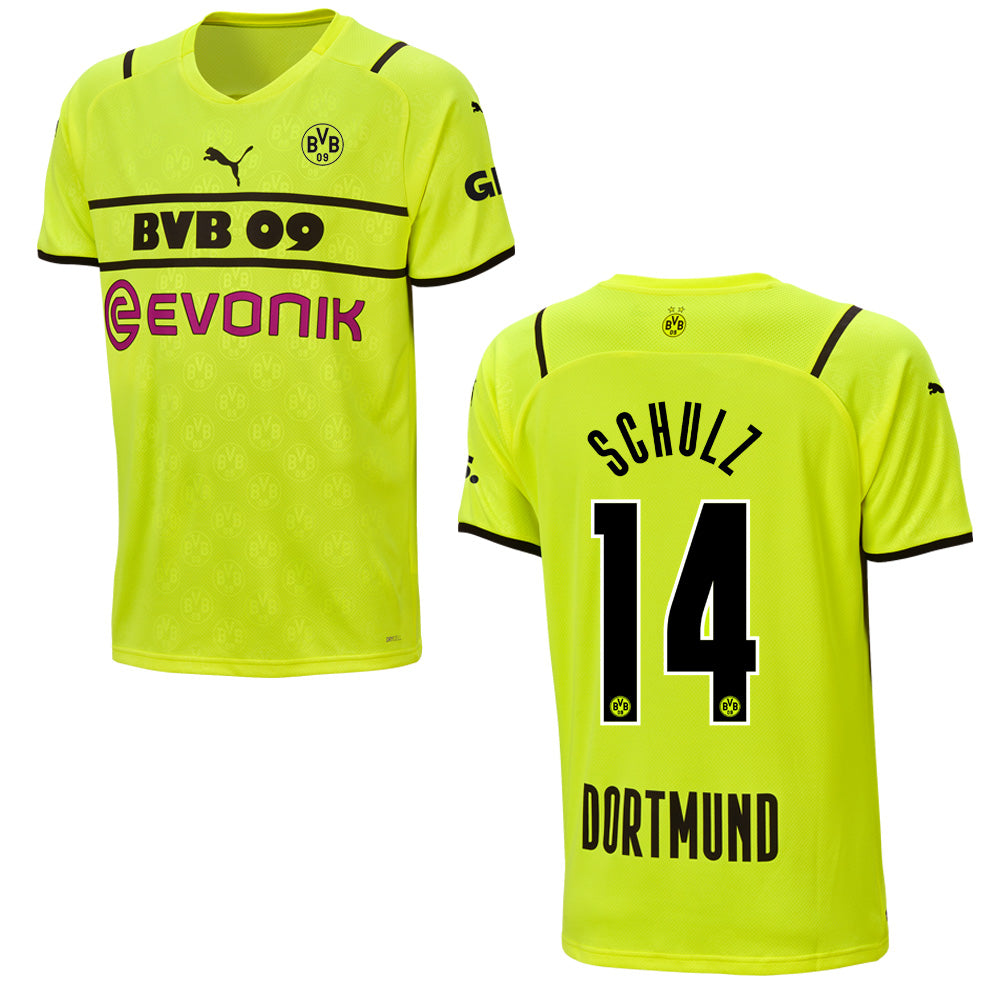 puma BVB BORUSSIA DORTMUND Trikot Cup Kinder 21 / 22 - SCHULZ 14