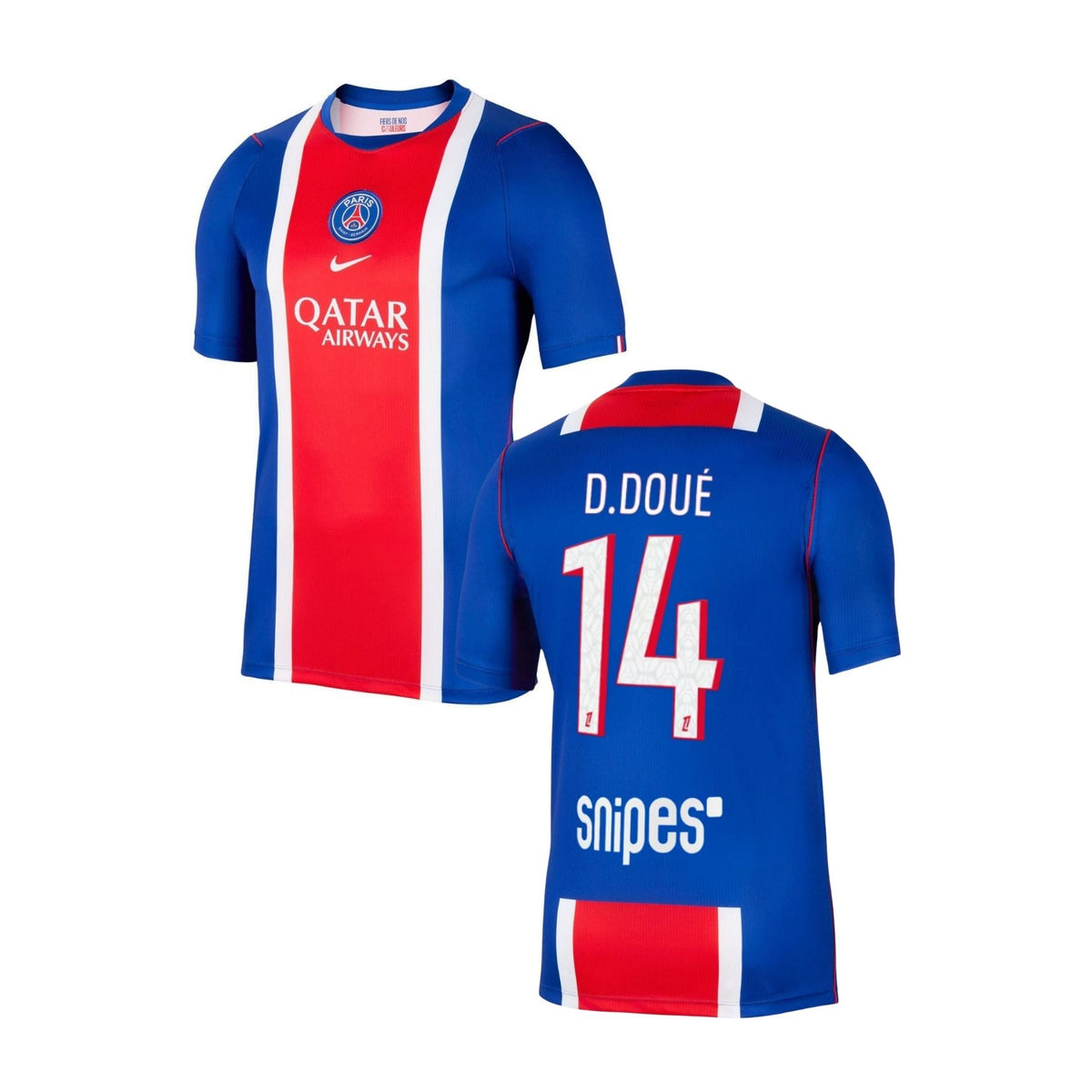 PSG PARIS SAINT-GERMAIN Home Jersey Men 26/27 - D. DOUÉ 14