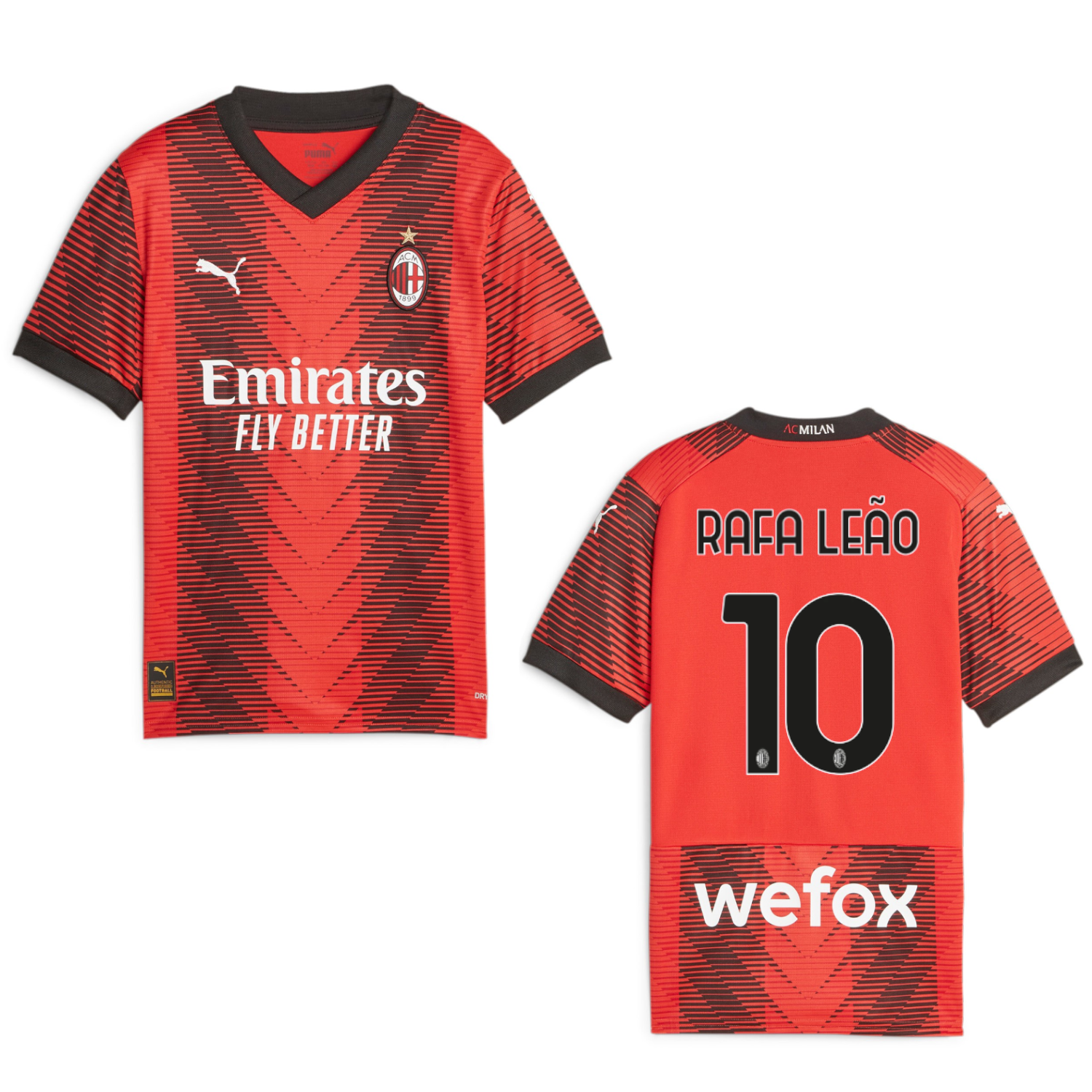 puma AC MAILAND Trikot Home Kinder 23 / 24 - RAFA LEAO 10