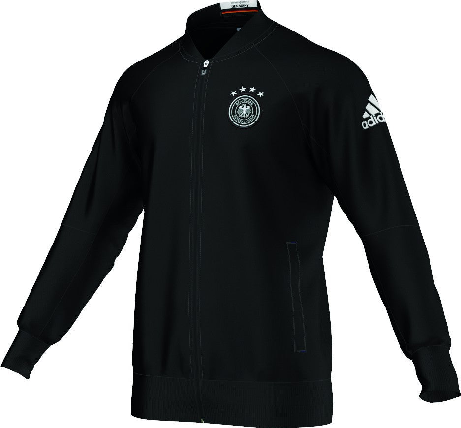 DFB DEUTSCHLAND Anthem Jacke Herren schwarz EURO 2016