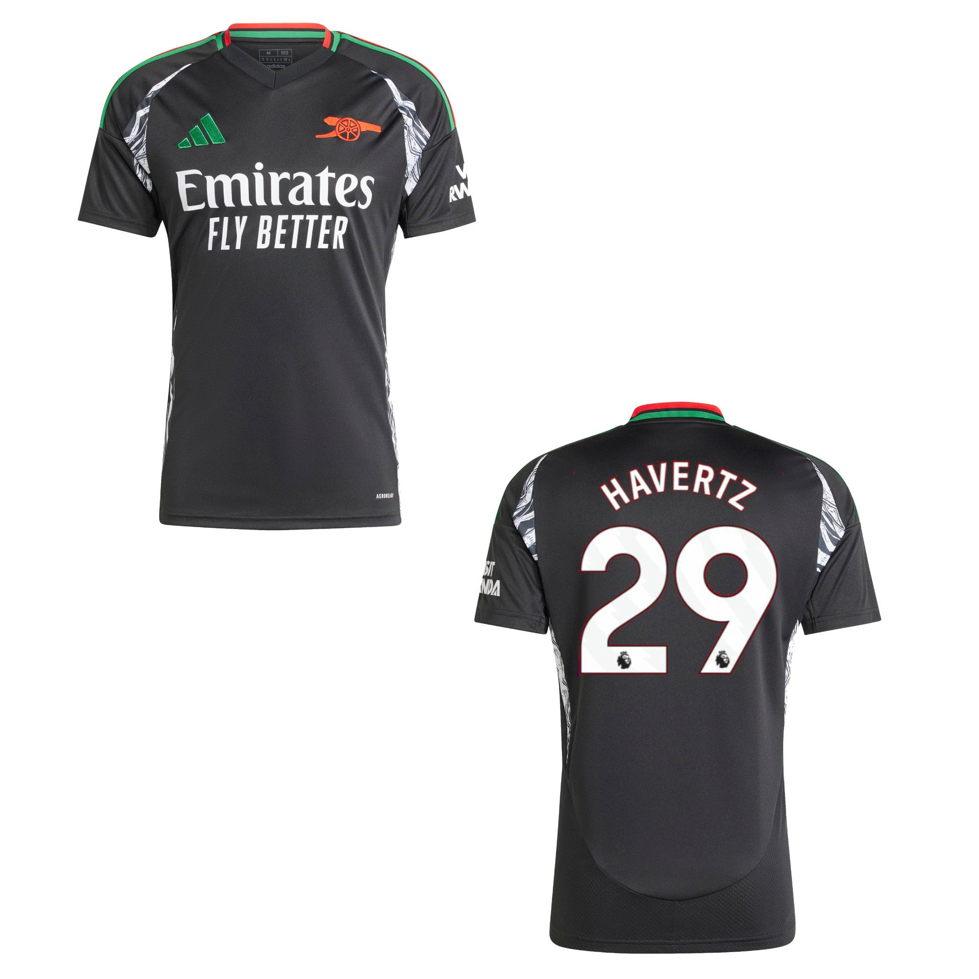 AFC FC ARSENAL LONDON Trikot Away Herren 24 / 25 - HAVERTZ 29