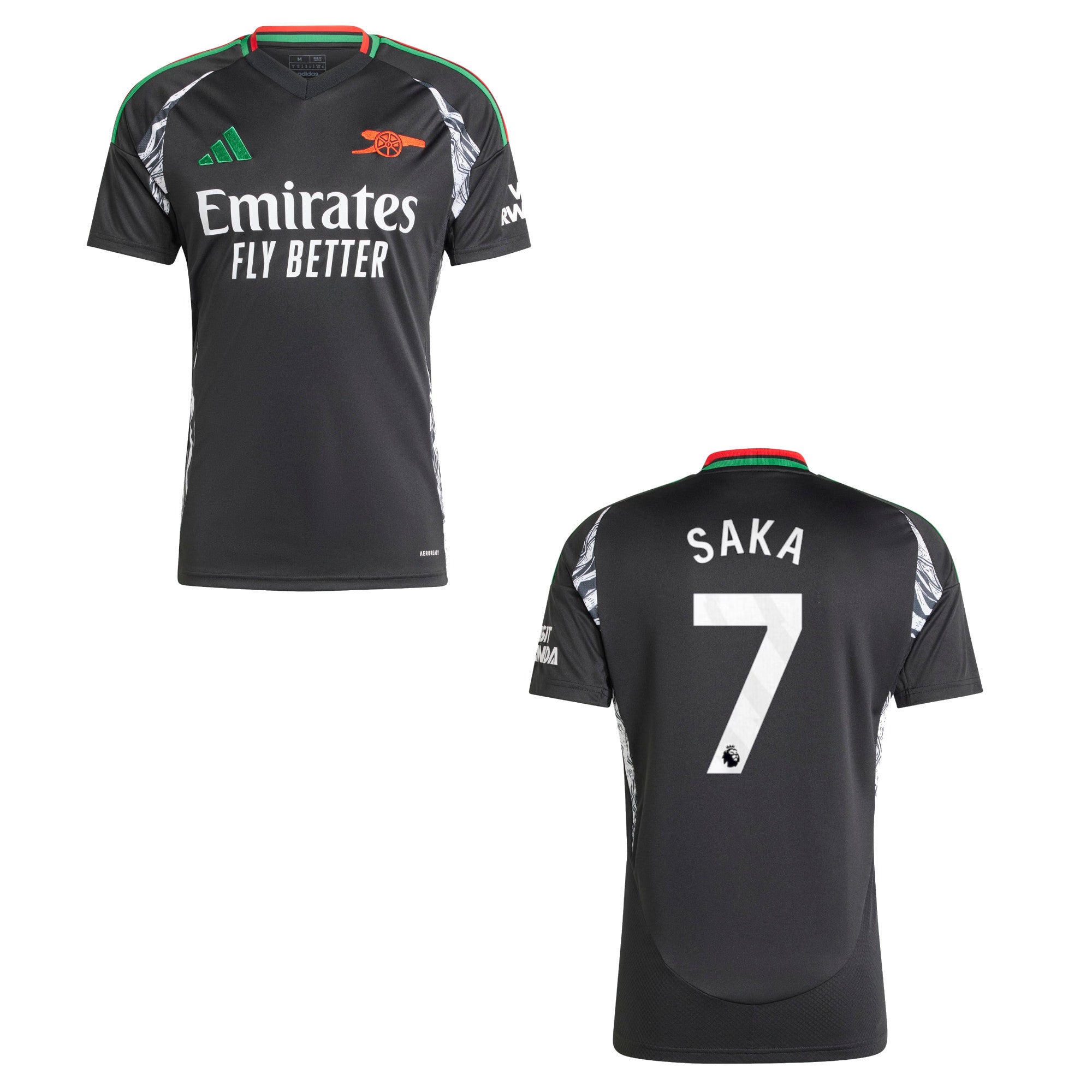 AFC FC ARSENAL LONDON Trikot Away Herren 24 / 25 - SAKA 7